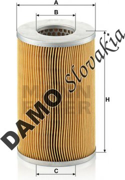 Vzduchový filter MANN FILTER C 1049