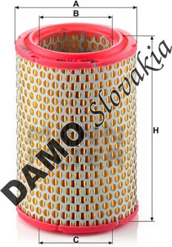 Vzduchový filter MANN FILTER C 1134/1