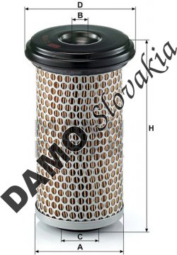 Vzduchový filter MANN FILTER C 1176