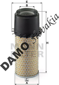 Vzduchový filter MANN FILTER C 1188 x