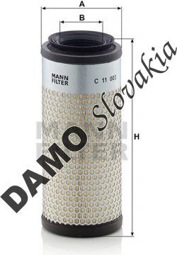 Vzduchový filter MANN FILTER C 11 003