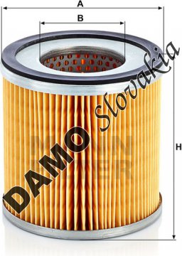 Vzduchový filter MANN FILTER C 1247