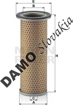 Poistný filter MANN FILTER C 1281