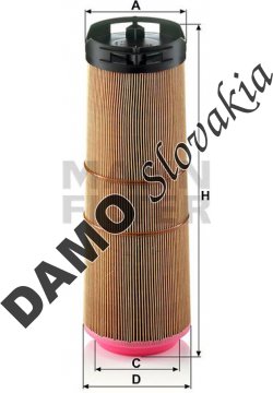 Vzduchový filter MANN FILTER C 12 133/1