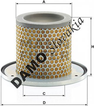 Poistný filter MANN FILTER C 1342 KIT