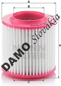 Vzduchový filter MANN FILTER C 1343