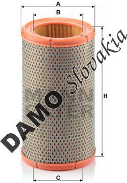 Vzduchový filter MANN FILTER C 1380