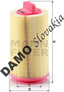 Vzduchový filter MANN FILTER C 14 114