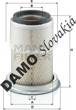 Vzduchový filter MANN FILTER C 14 123