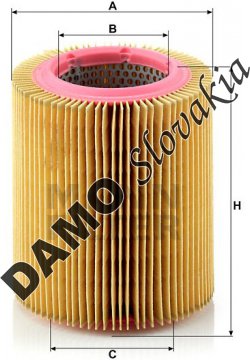 Vzduchový filter MANN FILTER C 1567