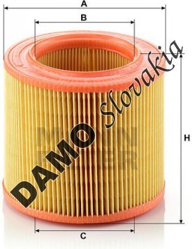 Vzduchový filter MANN FILTER C 1567/1