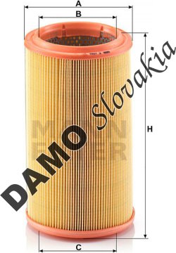 Vzduchový filter MANN FILTER C 1586