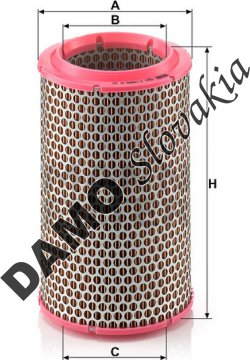Vzduchový filter MANN FILTER C 1589/2