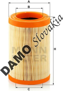 Vzduchový filter MANN FILTER C 15 005