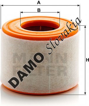 Vzduchový filter MANN FILTER C 15 010