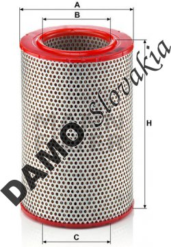 Vzduchový filter MANN FILTER C 15 120