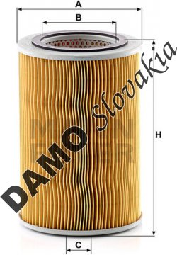 Vzduchový filter MANN FILTER C 15 124/1
