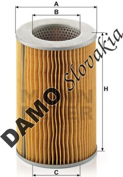 Vzduchový filter MANN FILTER C 15 124/2