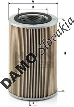 Vzduchový filter MANN FILTER C 15 124/5