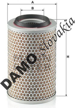 Vzduchový filter MANN FILTER C 15 127