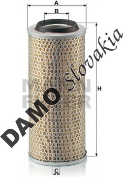 Vzduchový filter MANN FILTER C 15 165/3