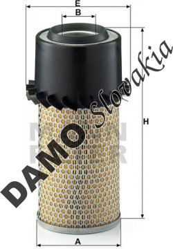 Vzduchový filter MANN FILTER C 15 165/6