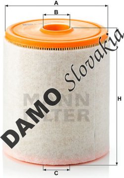 Vzduchový filter MANN FILTER C 16 005