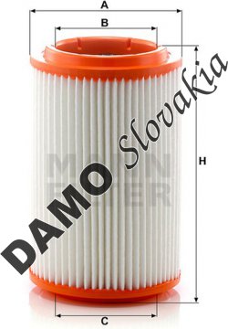 Vzduchový filter MANN FILTER C 16 007
