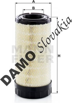 Vzduchový filter MANN FILTER C 16 015