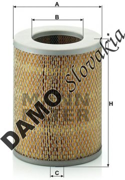 Vzduchový filter MANN FILTER C 16 136