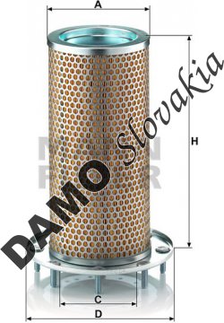 Poistný filter MANN FILTER C 16 140