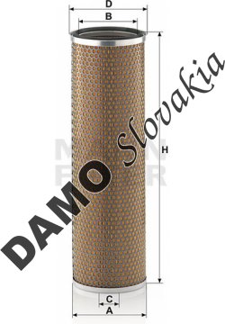 Poistný filter MANN FILTER C 16 167
