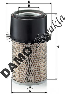 Vzduchový filter MANN FILTER C 16 210