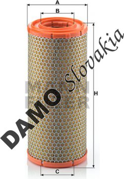 Vzduchový filter MANN FILTER C 16 247/1