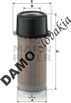 Vzduchový filter MANN FILTER C 16 302