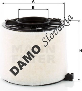 Vzduchový filter MANN FILTER C 17 011