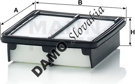 Vzduchový filter MANN FILTER C 17 016