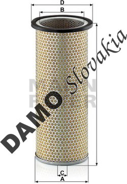Poistný filter MANN FILTER C 17 149
