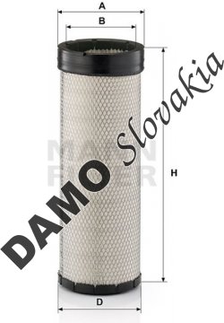 Poistný filter MANN FILTER C 17 170