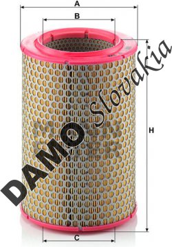 Vzduchový filter MANN FILTER C 17 192