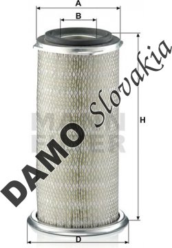 Vzduchový filter MANN FILTER C 18 267