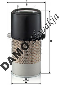 Vzduchový filter MANN FILTER C 18 328