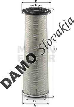 Vzduchový filter MANN FILTER C 19 620