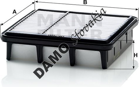 Vzduchový filter MANN FILTER C 2029