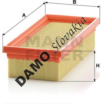 Vzduchový filter MANN FILTER C 2039