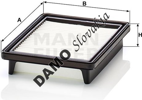 Vzduchový filter MANN FILTER C 20 017