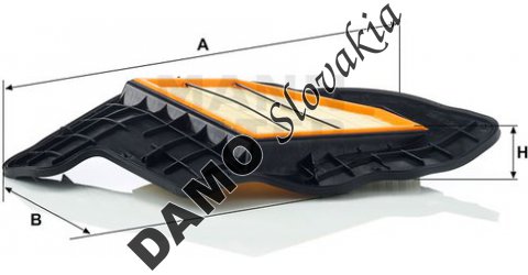 Vzduchový filter MANN FILTER C 20 027
