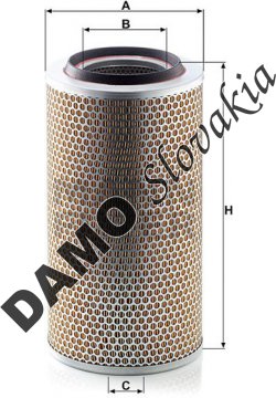 Vzduchový filter MANN FILTER C 20 325/2