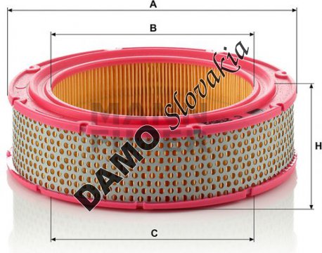 Vzduchový filter MANN FILTER C 2135/2
