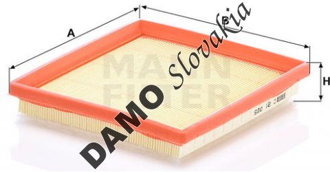 Vzduchový filter MANN FILTER C 21 005